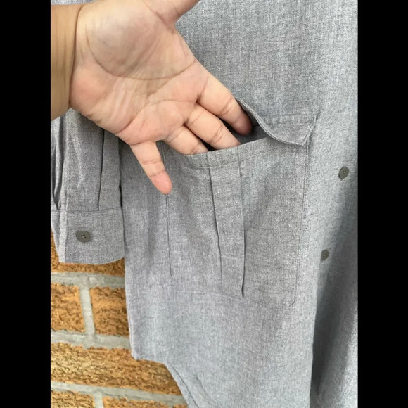 ATM Anthony Thomas Melillo Utility Shirtdress small - Picture 6 of 12